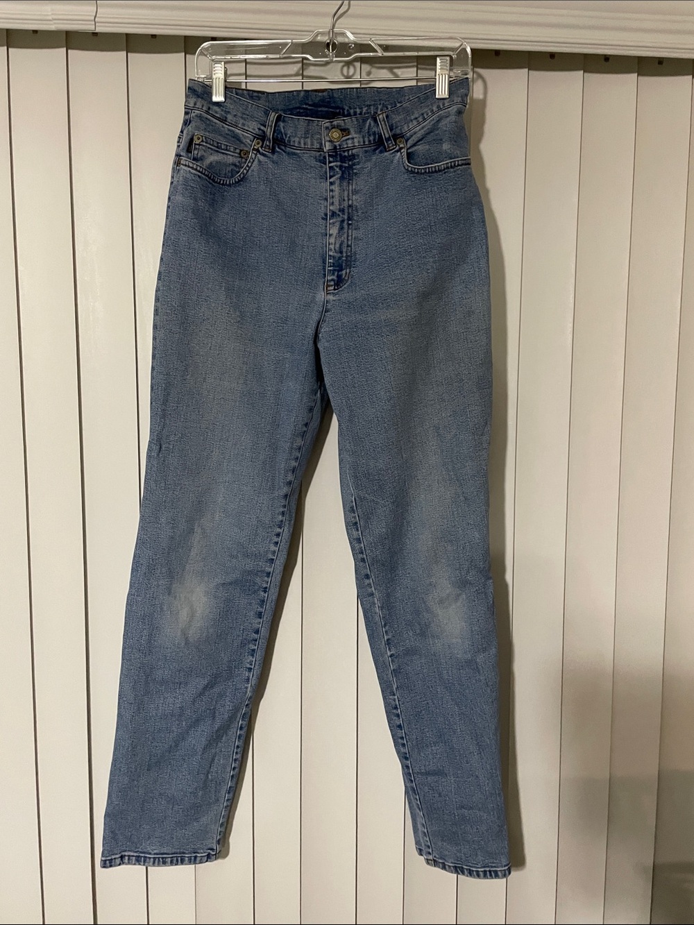 Ralph Lauren Light Blue High-Rise Straight Jeans - Women's- Size 10